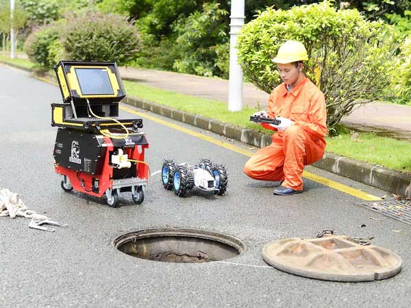 五华管道机器人检测